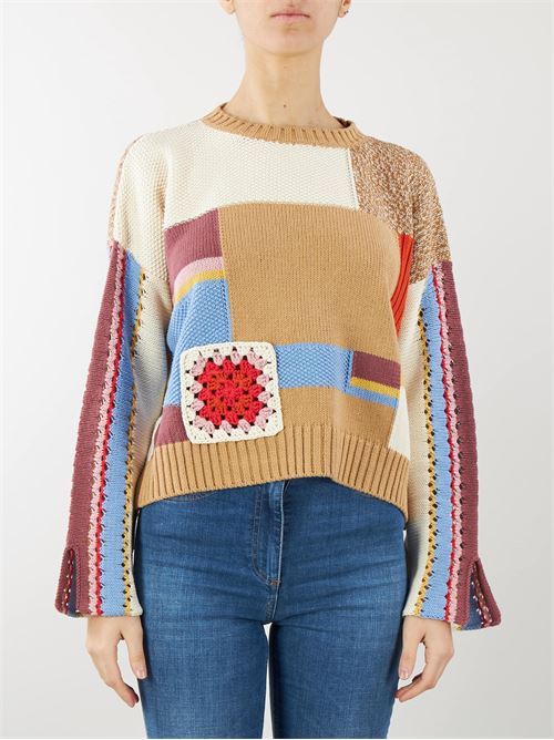 Cotton patchwork sweater Max Mara Weekend MAX MARA WEEKEND |  | PADANA2